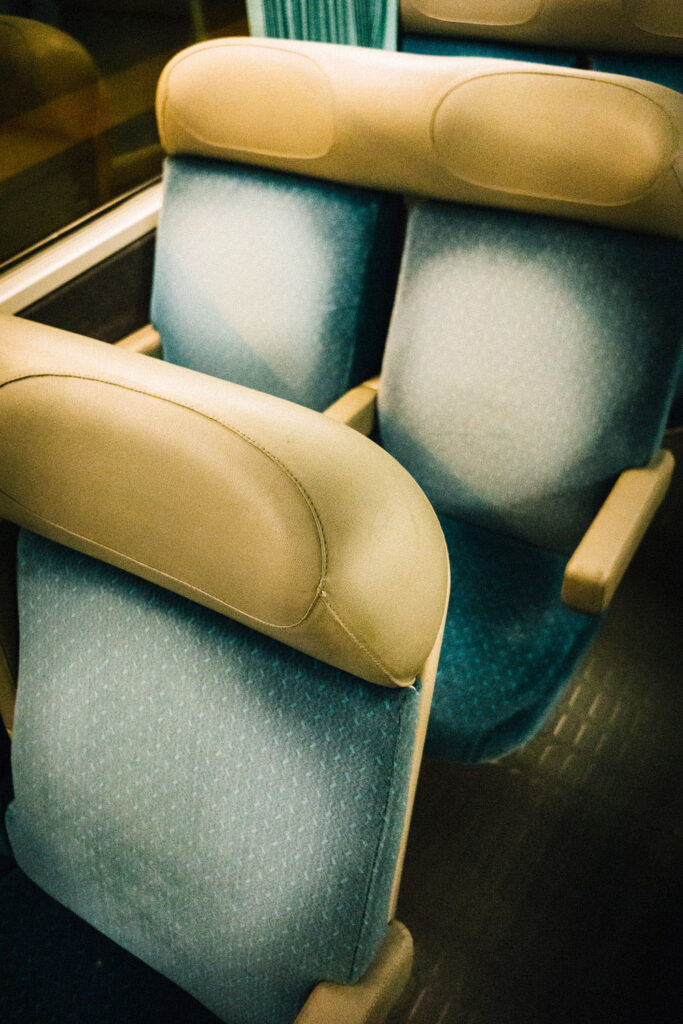 Balade matinale au bord d'un train entre Bayonne et Bordeaux