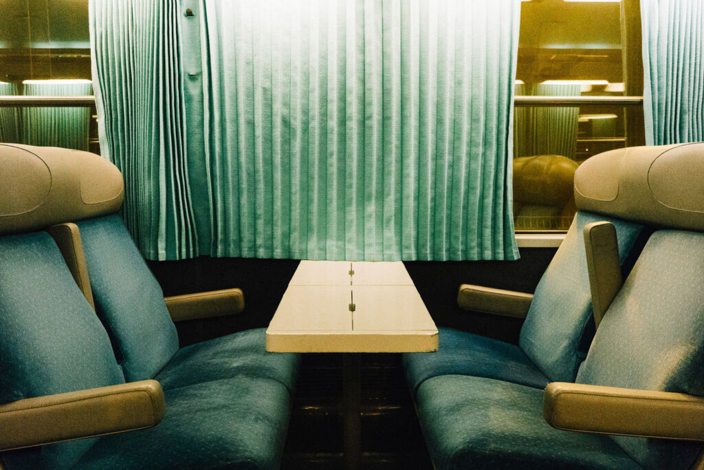 Balade matinale au bord d'un train entre Bayonne et Bordeaux